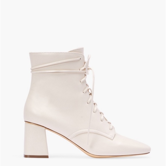 JustFab Madyson Lace-Up Bootie - Picture 7 of 7